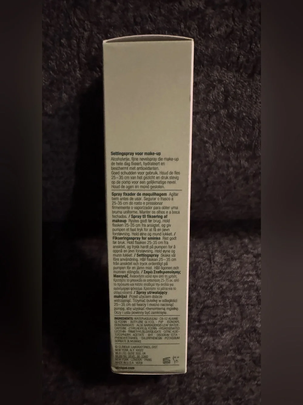 Clinique Set The Day Makeup Setting Spray 3.2 oz ~ New in Box